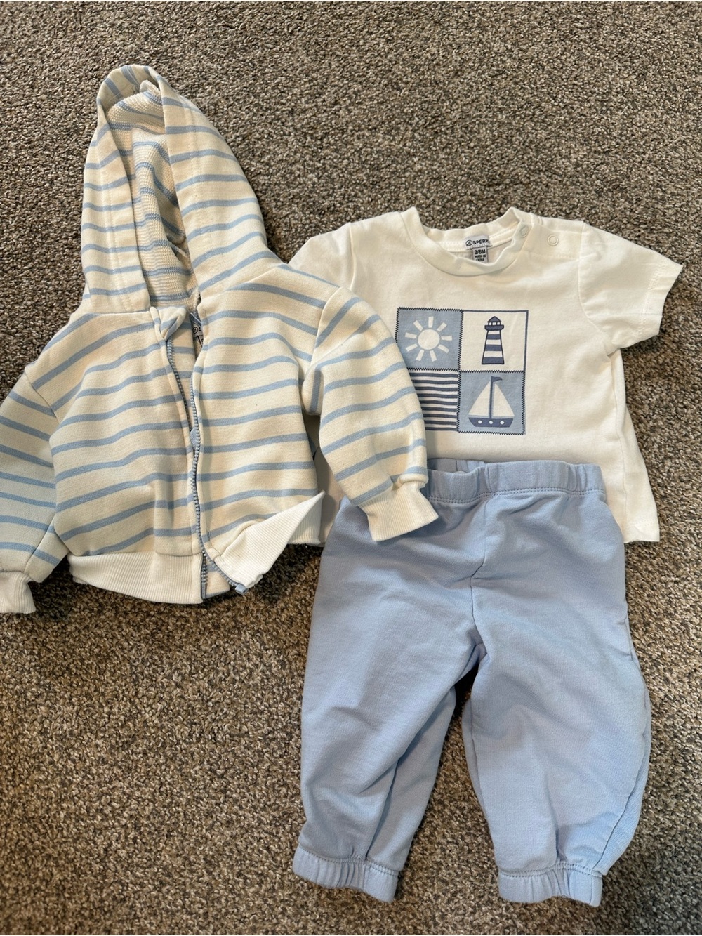3-Piece Sperry Baby Outfit Set